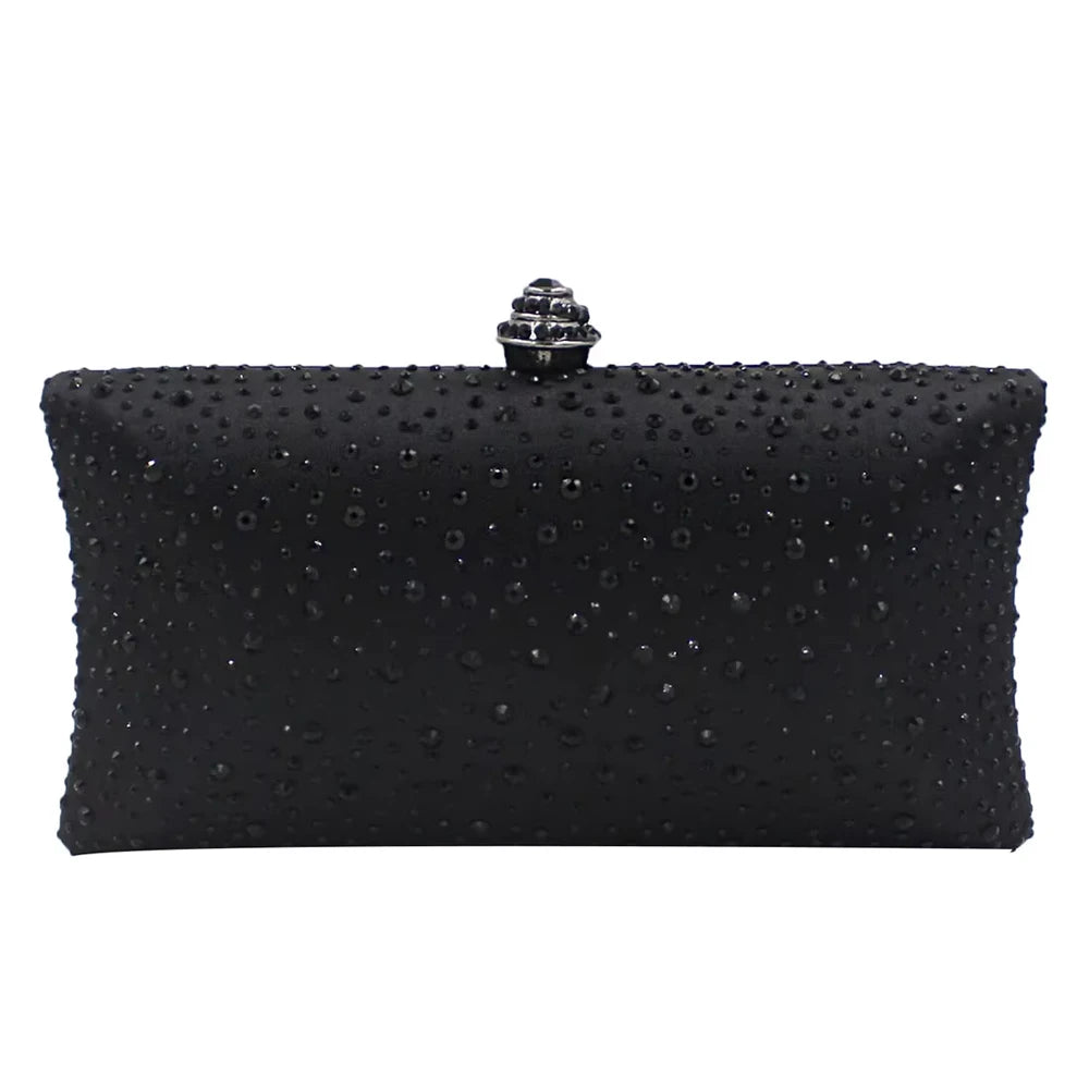 Clutch Bag With Rhinestone Exquisite Design
