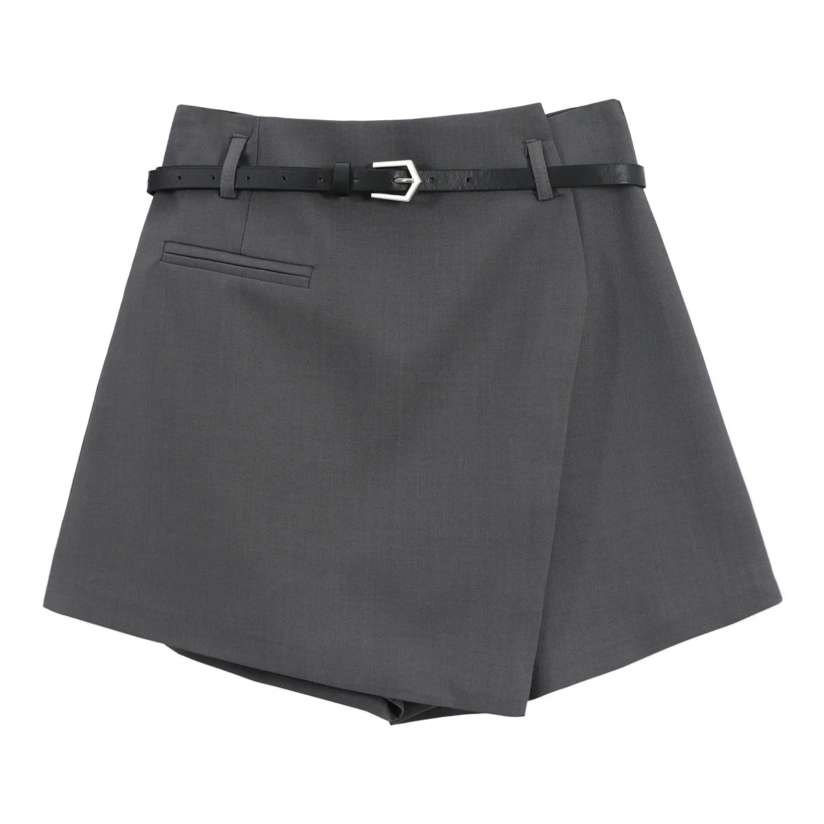Short Skirt Comfortable Slimming A Line Skirt