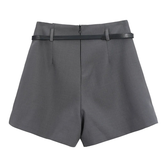 Short Skirt Comfortable Slimming A Line Skirt